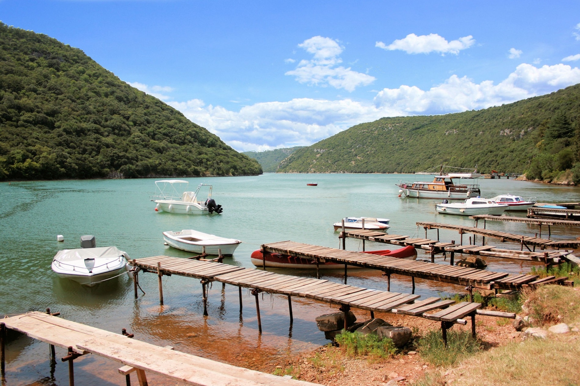 The Lim bay and valley